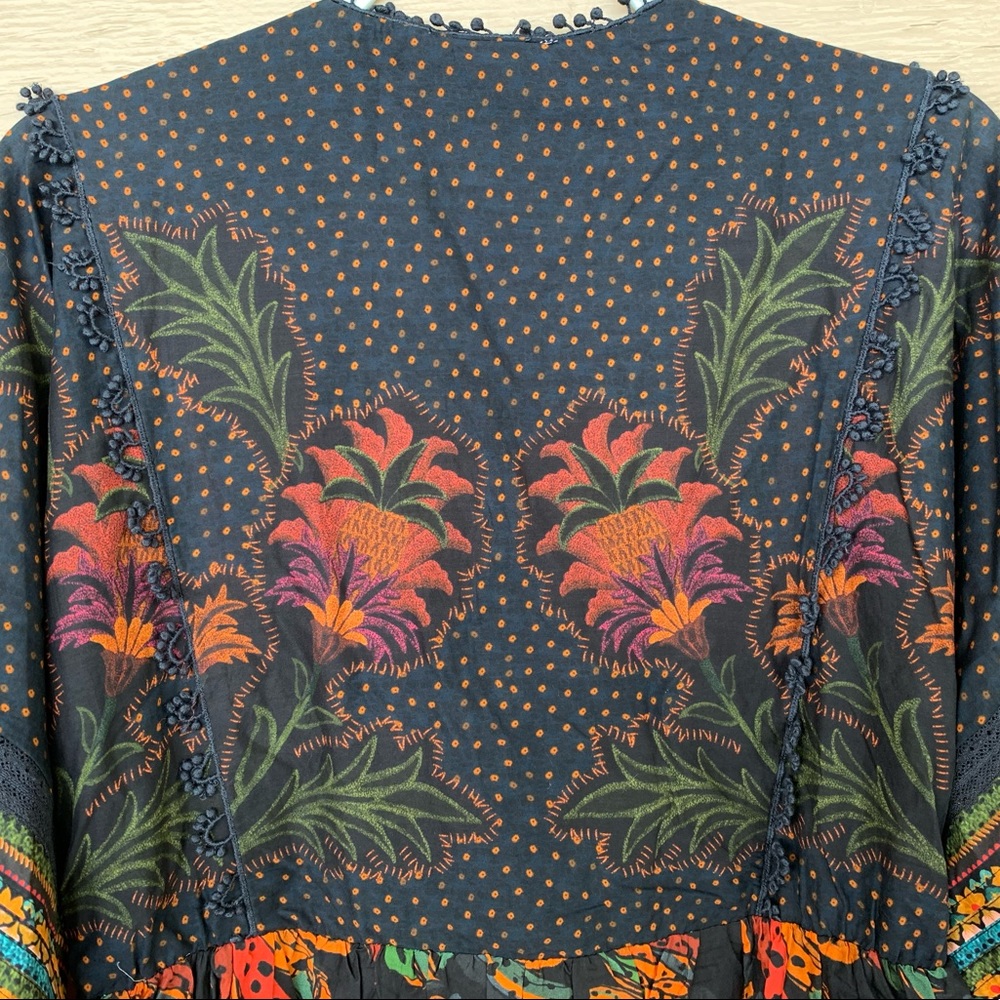 FARM RIO Mixed Patchwork Mini Dress (NWT) - Picture 10 of 14